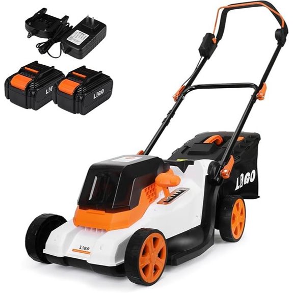 The 5 Best Self-Propelled Electric Lawn Mowers of 2026 for Effortless Yard Care 4 LIGO 40V Cordless Lawn Mower with Batteries