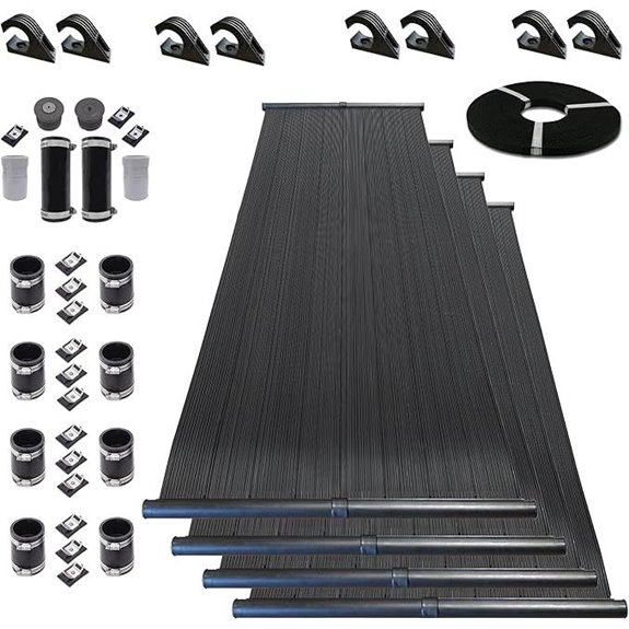 long lasting solar pool heater