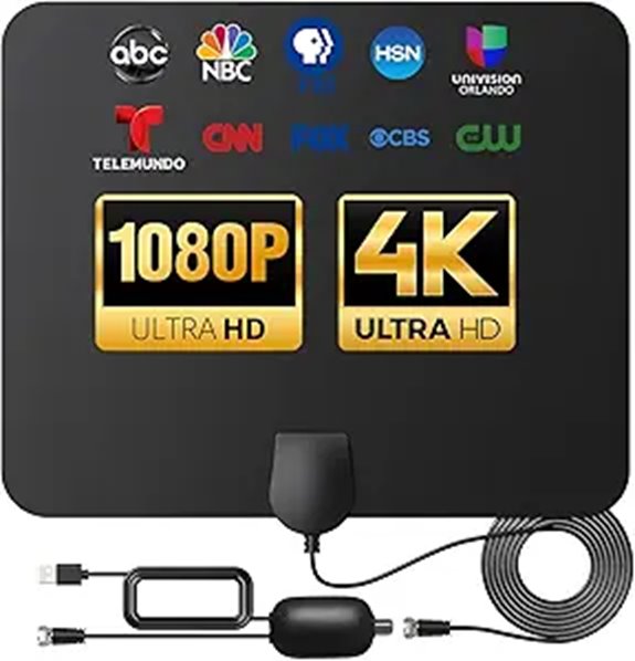 15 Best Indoor TV Antennas That Deliver Crystal-Clear Channels 13 Indoor TV Antenna Long Range 4K Signal Amplifier