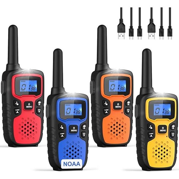 15 Best Long-Range Walkie Talkies of 2026 for Clear Communication 16 Wishouse 4 Pack Long Range Rechargeable Walkie Talkies