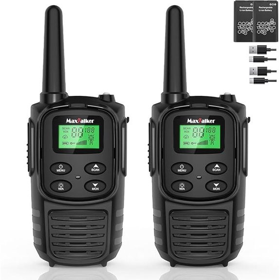 15 Best Long-Range Walkie Talkies of 2026 for Clear Communication 10 Long-Range Rechargeable Walkie Talkies (2 Pack)