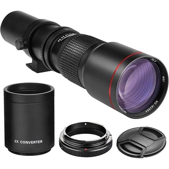 15 Best Premium Telephoto Lenses for Stunning Shots in 2026 5 High-Power 500mm/1000mm Telephoto Lens for Sony DSLR