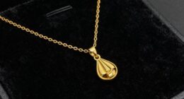 luxurious gold plated necklace collection
