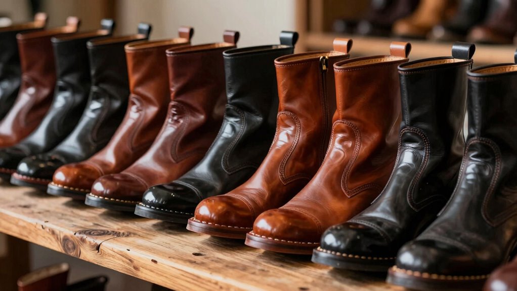 luxury durable leather footwear