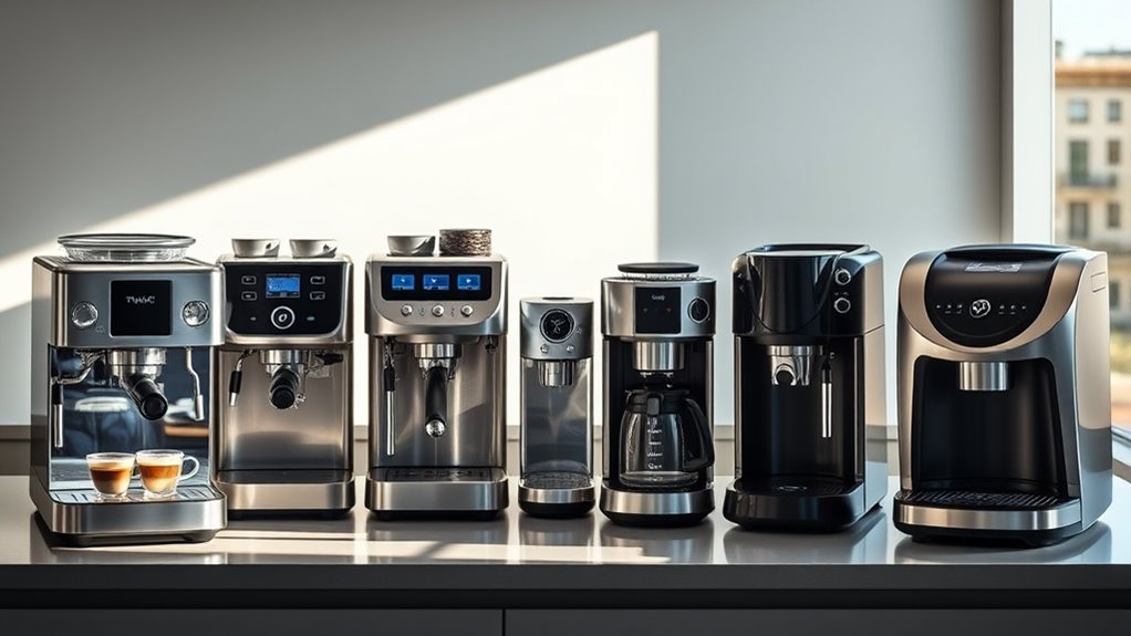 luxury home coffee appliances