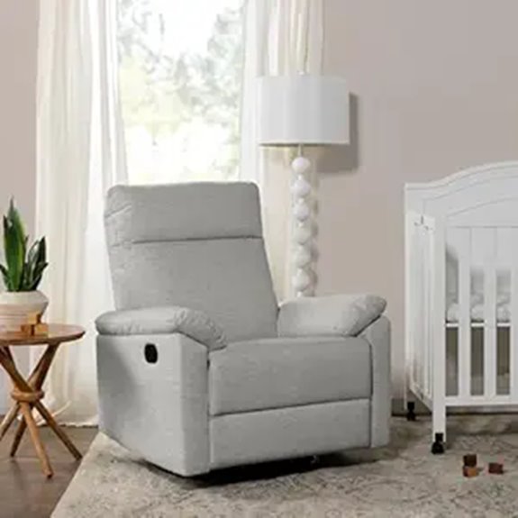 15 Best Glider Chairs for Nurseries That Combine Comfort and Style in 2026 15 DaVinci Suzy Glider Nursery Recliner Chair