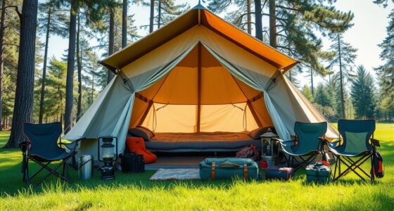 luxury outdoor camping gear