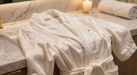 luxury spa robe selection