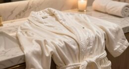 luxury spa robe selection