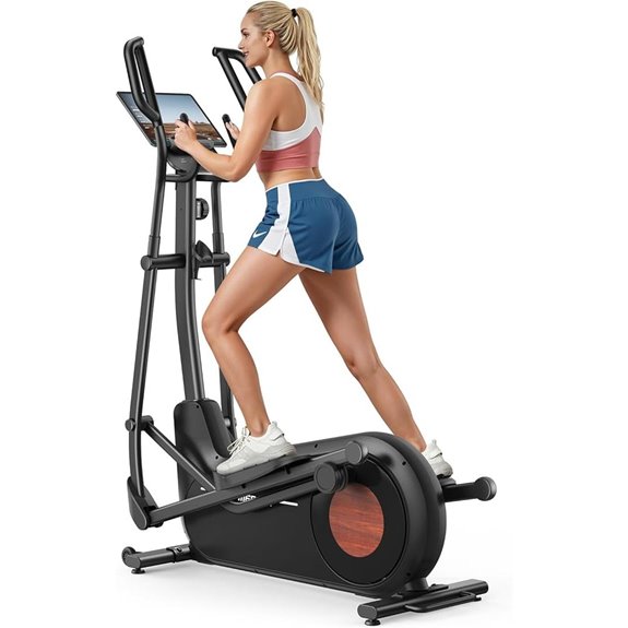 Merach Elliptical Machine with Magnetic Drive System