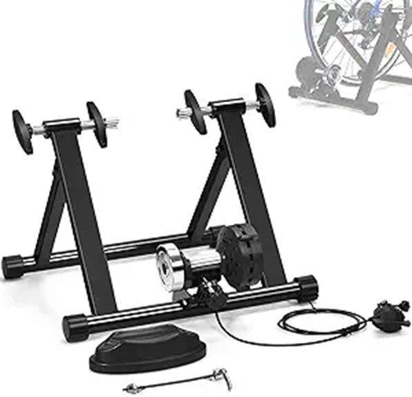 Indoor Bike Trainer Stand with Magnetic Resistance