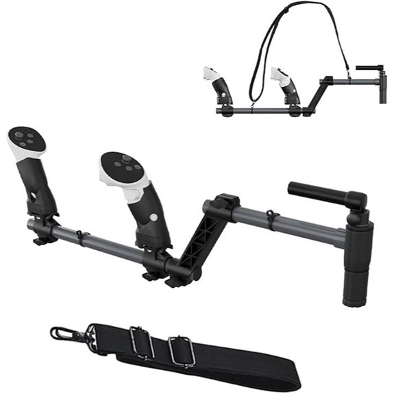Magnetic VR Gun Stock for Quest 3