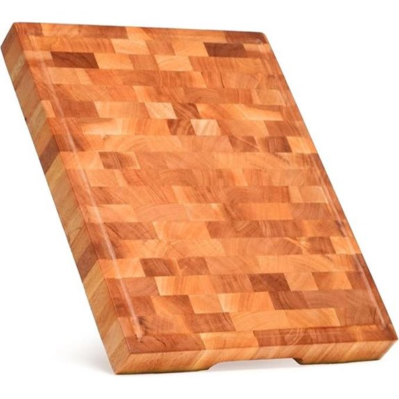 Shumaruu Mahogany End-Grain Wood Cutting Board