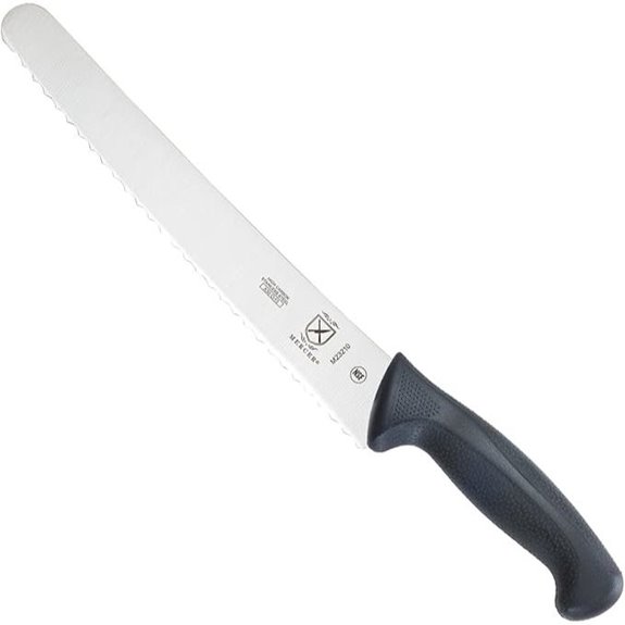 Mercer Culinary 10-Inch Bread Knife with Black Handle