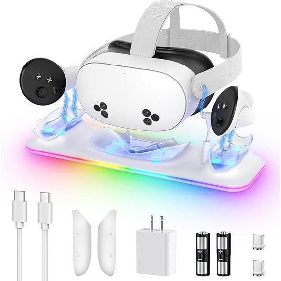 Kinwin Fast Charging Dock for Meta Quest 3