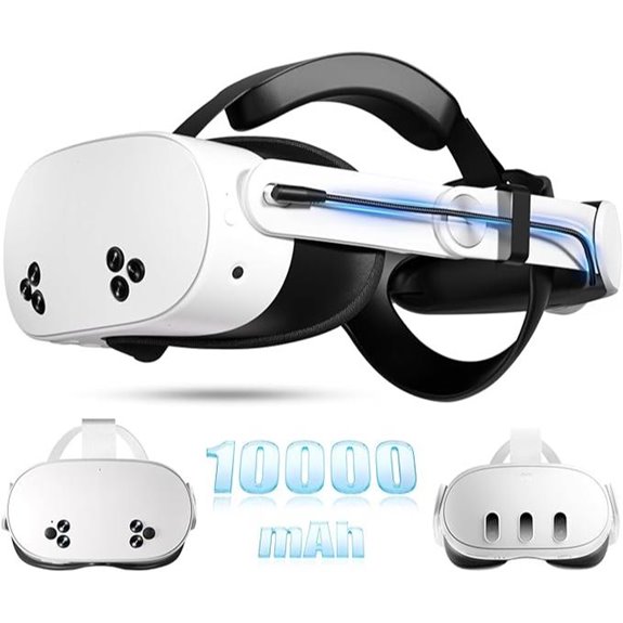 Meta Quest 3/3S Battery Head Strap with Charger