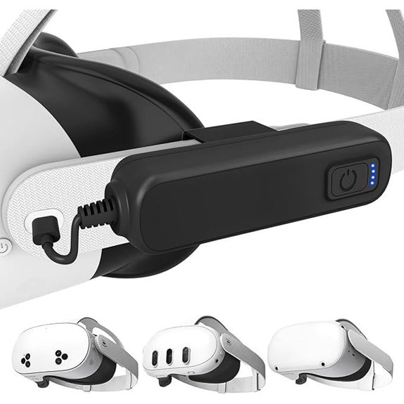 VR Headset Battery Pack for Meta Quest (5000mAh)