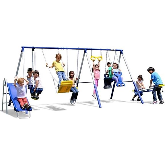 15 Best Large Backyard Swing Sets for Fun and Durability 3 Sportspower Super 9 Metal Outdoor Swing Set