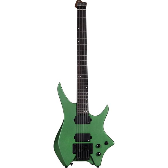 The 5 Best Premium Electric Guitars of 2026 - Unmatched Quality and Sound 5 The NEXT HN5 Headless Electric Guitar (Metallic Green)