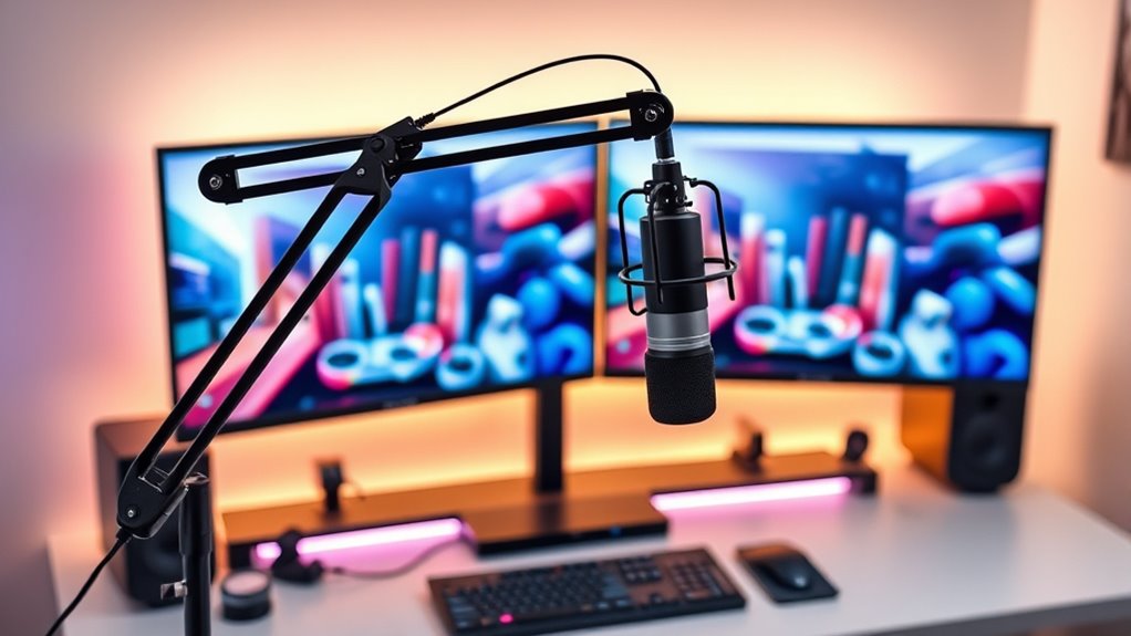 microphone compatibility and adjustability