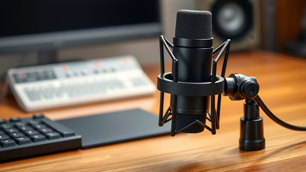 microphone compatibility and vibration isolation