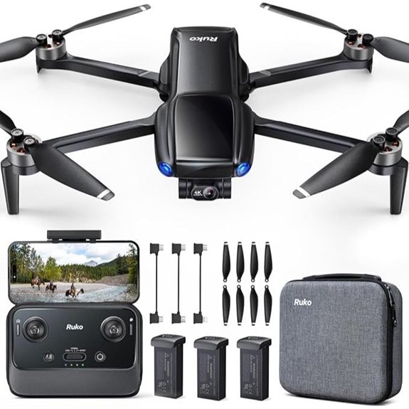 15 Best Camera Drones for Filmmaking in 2026 3 Ruko U11MINI 4K Drone with Camera and GPS