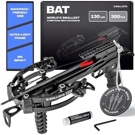 15 Best Premium Hunting Crossbows for 2026 5 Ballista Bat Mini Crossbow for Hunting and Target