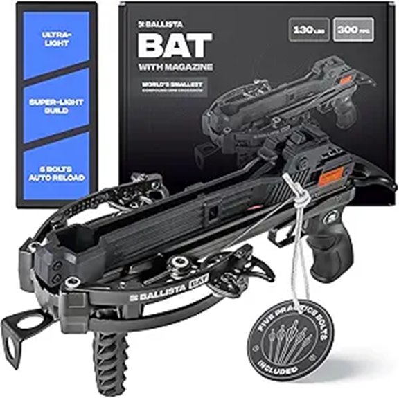 15 Best Premium Hunting Crossbows for 2026 13 Ballista Bat Mini Crossbow for Hunting & Target
