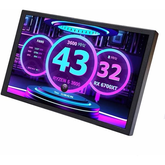 VSDISPLAY 8 Mini LCD Monitor with Video Input