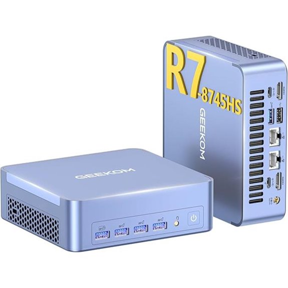 GEEKOM AX8 Max Mini PC with Ryzen 7 8745HS