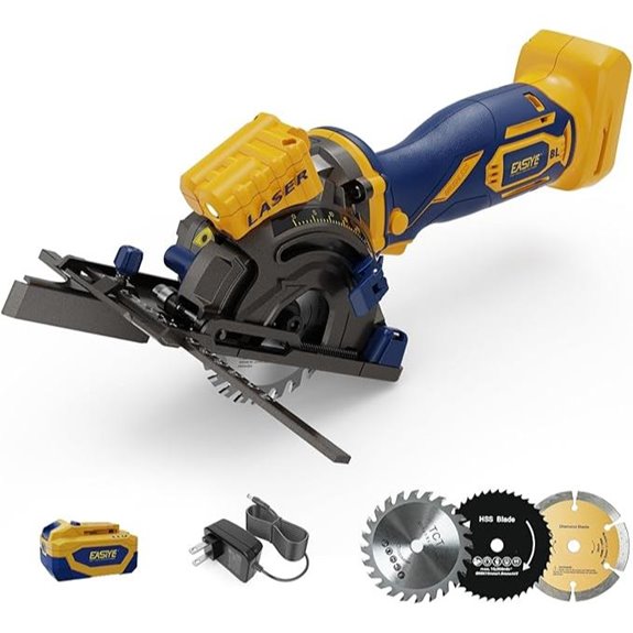 Mini Circular Saw Kit with DeWalt 20V Battery