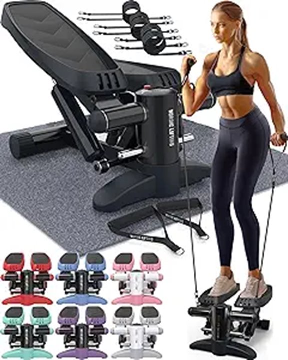 15 Best Premium Mini Steppers for Effective Home Workouts in 2026 9 Nordic Lifting Mini Stepper with Resistance Bands