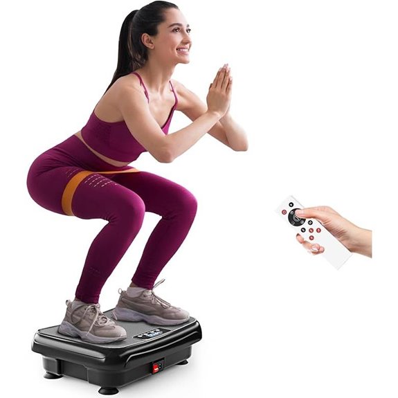 TISSCARE Mini Vibration Plate for Fitness and Weight Loss
