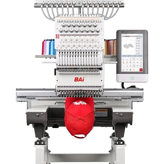 BAi Mirror 15 Needles Embroidery Machine 20x14
