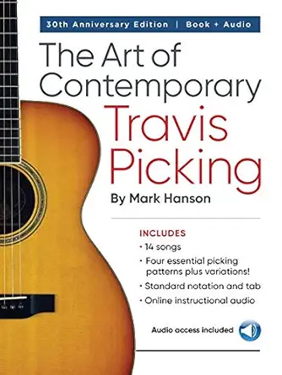 Contemporary Travis Picking Guitar Songbook with Audio