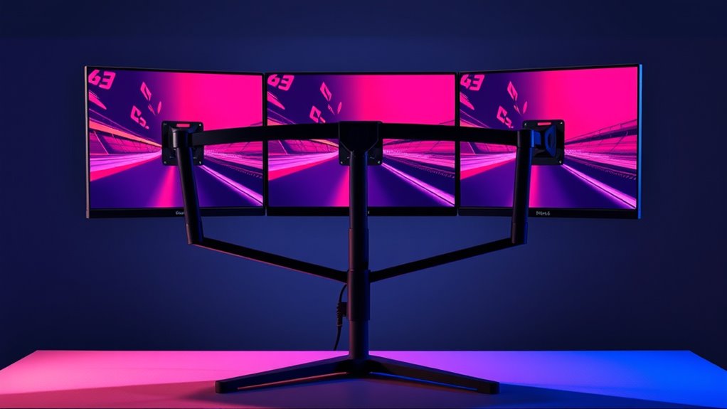 14 Best Triple Monitor Stands for Sim Racing in 2026 31 monitor stand compatibility and stability