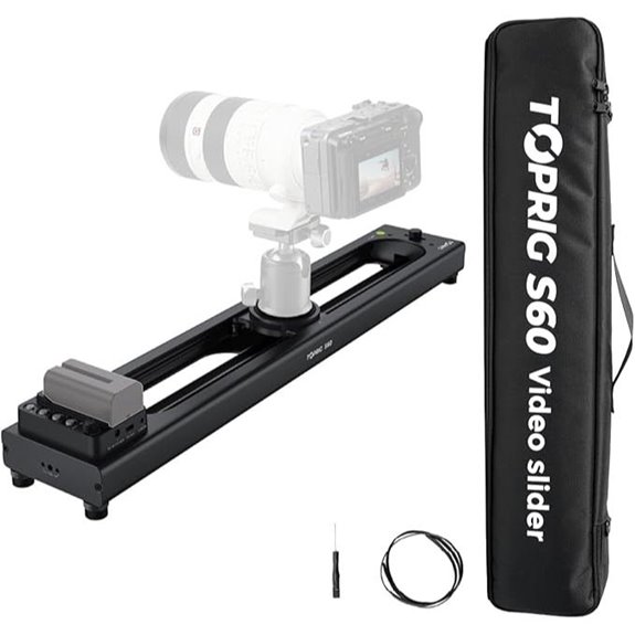15 Best Motorized Video Sliders for 2026 Filmmakers 9 Accsoon Toprig S60 Motorized Camera Slider
