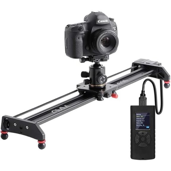 15 Best Motorized Video Sliders for 2026 Filmmakers 14 GVM 27” Motorized Camera Slider for DSLR Videos