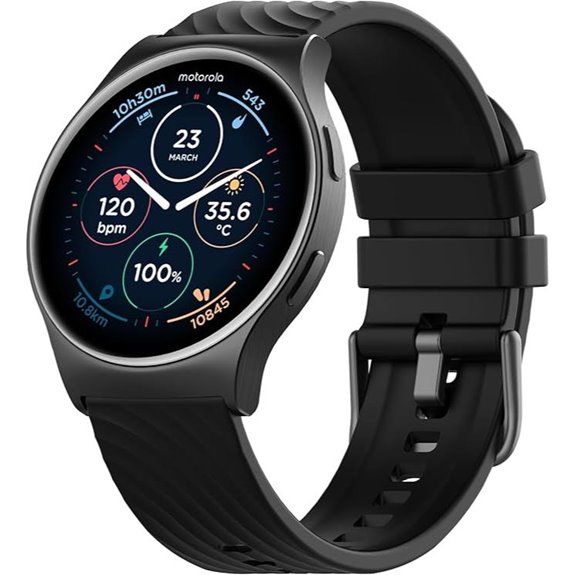 Motorola Moto Watch 120 Smartwatch with Fitness Tracking