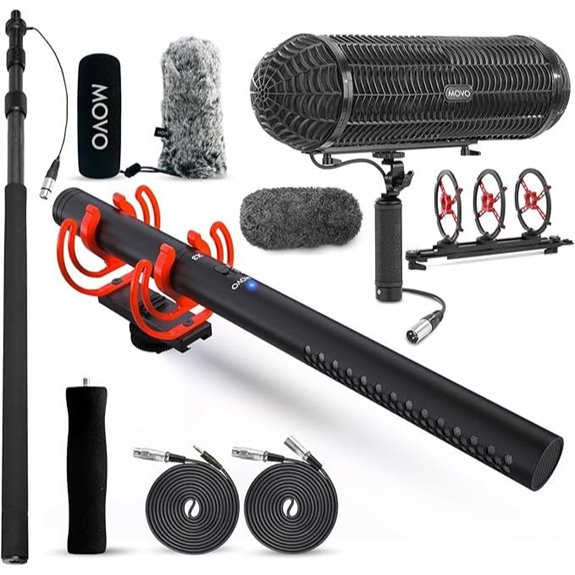 Movo X3-II XLR Microphone & Accessories Bundle