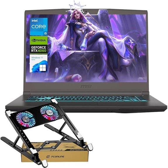 15 Best High-End VR Ready Gaming Laptops for 2026 6 MSI 15.6 VR Gaming Laptop RTX 4060 32GB RAM
