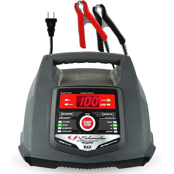 Schumacher 5-in-1 Car Battery Charger and Starter