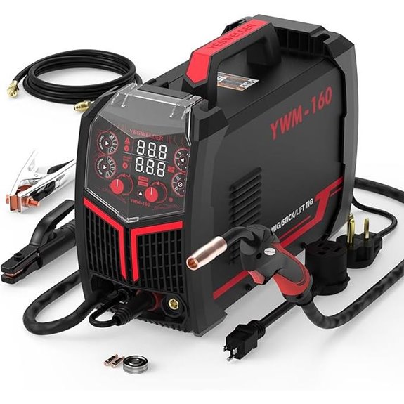 YESWELDER 4-in-1 Gas/Gasless MIG/TIG/Stick Welder