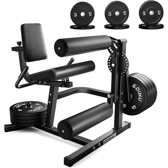 15 Best Leg Extension Machines for Stronger Legs in 2026, According to Fitness Experts 14 4-in-1 Leg Workout Machine with Bench and Plates
