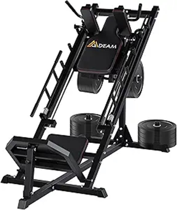 Mdeam Leg Press Hack Squat Machine for Gym/Home