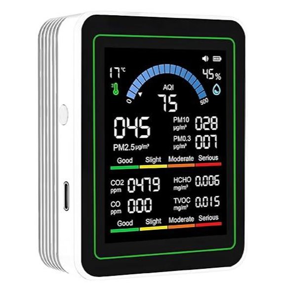 14 Best Smart Air Quality Monitors to Breathe Easier in 2026 15 10-in-1 Indoor Air Quality Monitor with Sensors