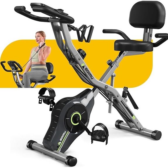multifunctional foldable exercise bike
