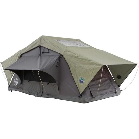 Overland HD Nomadic 2 Roof Top Tent with Accessories