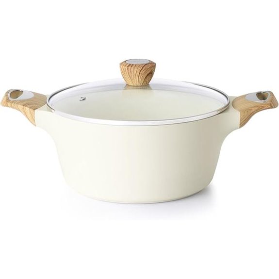 Sensarte Nonstick Soup & Stew Pot with Lid