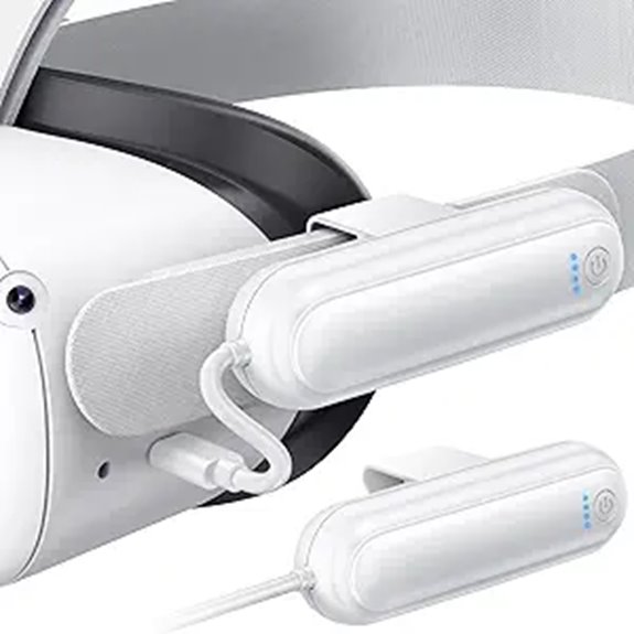 Kinwin 20000mWh Oculus Quest 2 Battery Pack (2 Pack)
